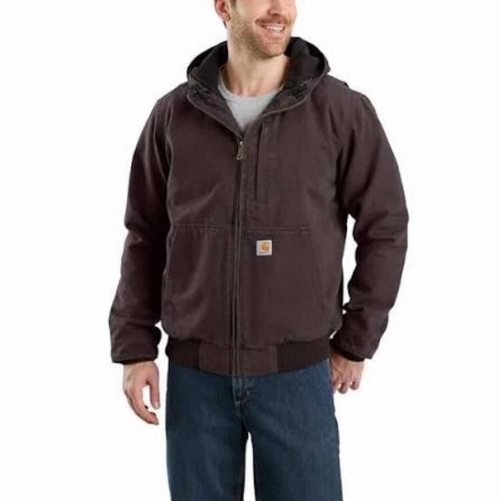 CARHARTT Mens Full Swing Armstrong Brown Coat Jacket 3XL